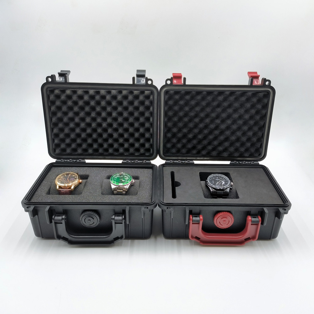 Two Watches Waterproof Watch Storage Pp Alloy Plastic Moisture Resistant