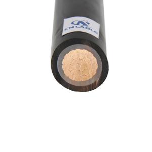 China Heavy Duty 2000V 1C Type W Portable Power Cable Single Conductor wholesale