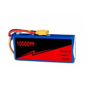 China 14.8V 4s 10000mah Lipo Battery 12C 25C With W/XT-30 Rc Helicopter Battery wholesale