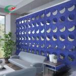Practical Office Hanging Sound Baffles , Recycled Perforated Sound Absorption