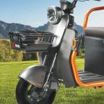 351-500w Electric Tricycle with Passenger Seat and Front Drum Rear Drum Brake