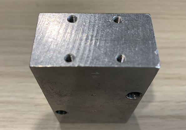Custom 6061 Lathe Turning Services Hydraulic Manifold Valve Block