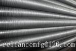 Type KL footed helical aluminum 1060 heat exchanger finned tube, seamless