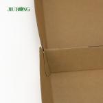 Single Tongue Eco Friendly Takeaway Packaging Recycled Kraft Paper 1600ml