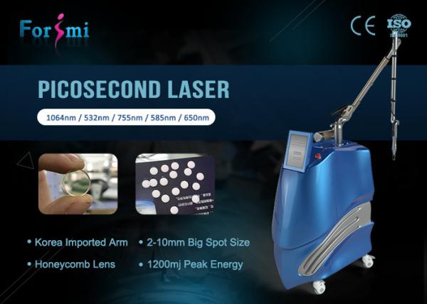 Quality Hot Sales Honeycomb Fda Picosecond Laser Machine For Painless Tattoo Removal for sale