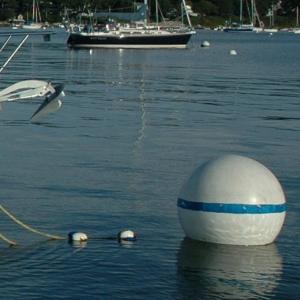 China High Buoyancy Marine Floating Mooring Buoy For Ocean Mooring System wholesale