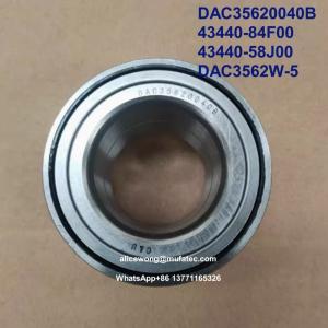 China DAC35620040B 43440-84F00 43440-58J00 DAC3562W-5 Front Wheel Hub Bearings 35X62X40mm wholesale
