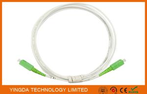 China SC / APC - SC / APC Indoor Fiber Optic Patch Cord GJXFH G657A2 LSZH wholesale