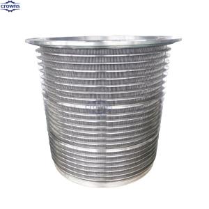 China Paper pulp machine pressure screen basket wholesale