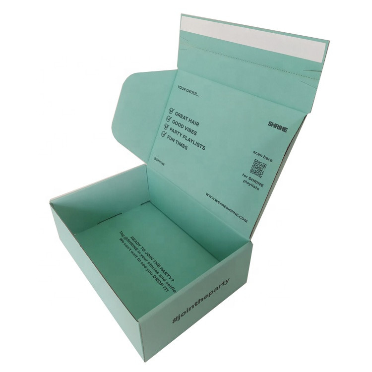 Custom Double Sided Printed Corrugated Shipping Box Logistics Packaging