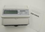 Modular DIN Rail Energy Meter Light Weight Convenient Installation Ten Pole