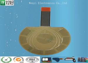 China 0.125mm PET Based Capacitive Touch Circuit High Sensitivity And Density wholesale
