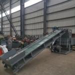 Waste Plastic Bucket Blue Barrel Washing Line 1500kg/h with 150-370KW Motor