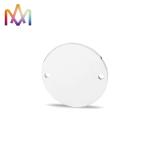 2 Hole 15mm 20mm Flat Round Blank Stamping Tags
