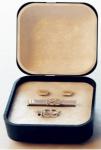 cufflinks, necktie clips, pins, cuff sets,