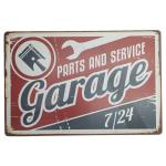 Vintage Round Tin Sign, Metal Tin Signs Home Wall Decor, Metal Sign 3D Wall