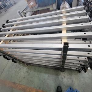 China 2500-3500Kg 60MM Square Tube Boat Trailer Axles With Idler Hub on sale