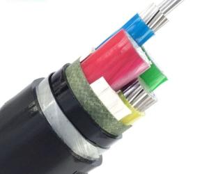 China XLPE Insulated Low Voltage Electrical Cable 4 Core Power Cable SWA Or AWA wholesale