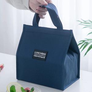 China Lunch 210D Insulated Cooler Bags With Pocket 19.5cm×8cm Outdoor Picnic Cooler Tote wholesale