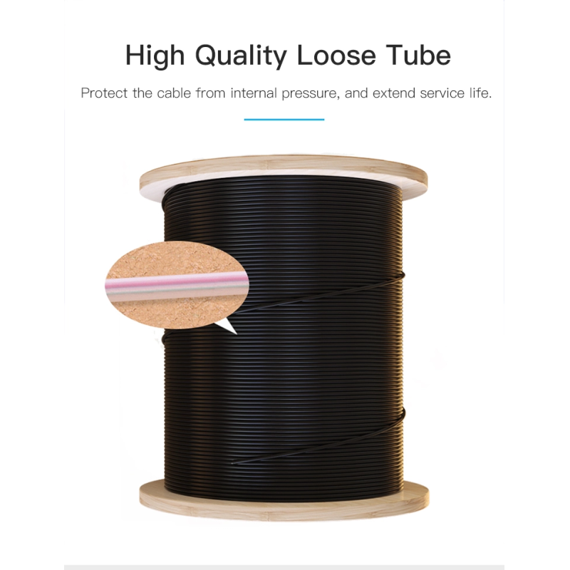 Single Mode G652D Armoured Fibre Optic Cable For Cell Phone Booster