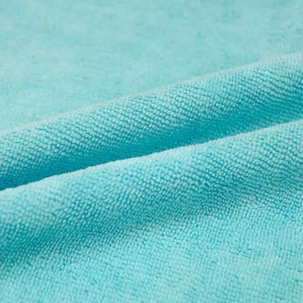 OEM Microfiber Terry Cloth Cleaning Rags Plain Solid Color 30x40cm or Customized
