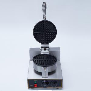 China Non-Stick Commercial Waffle Maker Machine for Single Belgian Waffles 250*320*195mm wholesale