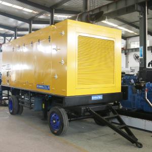China Commercial Trailer Type Generator Soundproof 25KVA Powered By Cummins wholesale