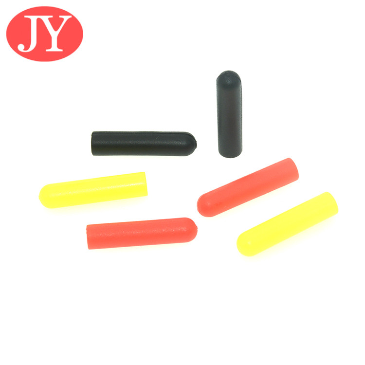 BBP FREE Jiayanag aglet plastic tipping red color do color as pantone card numbe plastic tipping end cap plastic end cap