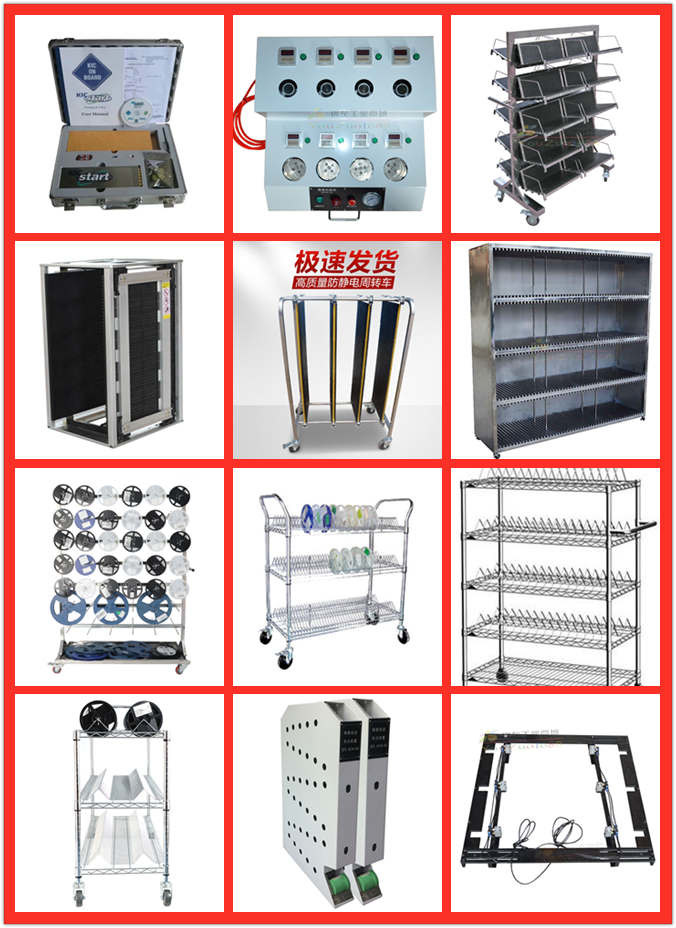 AC 220V 50HZ PCB Handling Equipment 0.6MPa Pcb Board Stacker
