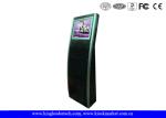 Foot Print Designed University Touch Screen Information Kiosk Retail Freestandin
