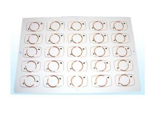 China Smart Card PVC RFID Inlay 125KHz Glossy Laminated Silk Screen Printing wholesale