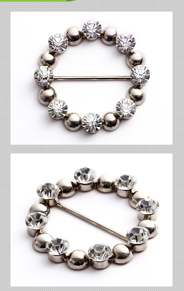 Fashion Metal Shoe Clips , Decorative Ladies Shoe Clips Vintage Style