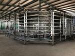 1000 Kg Per Hour Spiral IQF Freezer for Meat Beef Pork Blood Chicken