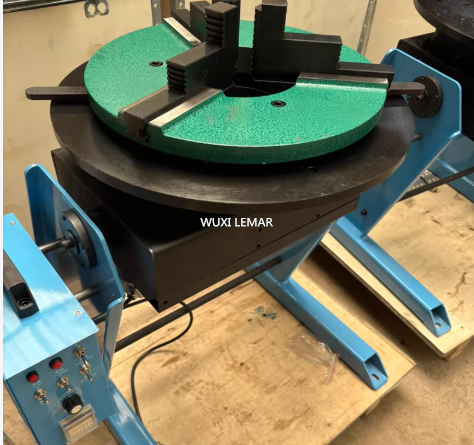 100kg Welding Turntable Rotary Positioner Small Cylinder Welding