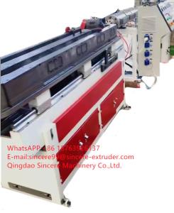 China Plastic PE PP PA PVC dWC Corrugated Pipe Extrusion Line Single Wall wholesale