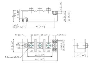 China IRKH162-16 THYRISTOR/DIODE and THYRISTOR/THYRISTOR MITSUBISHI IGBT Power Module wholesale