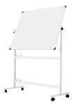 H Style Mobile Magnetic Whiteboard , Rolling Magnetic Dry Erase Board