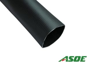 China Nitrile Rubber Covered Flat Discharge Hose , 8 Inch 660ft BP Flat Discharge Hose wholesale
