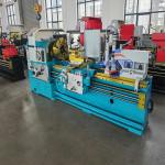 Heavy Duty Big Bore Metal Lathe CW6163 Horizontal Turning Machine For Rolls