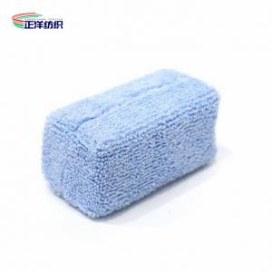 China Sponge Car Detailing Tools 90x45x45mm Cleaning Polishing Buffing Wax Pad Foam Polisher wholesale