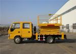 High Speed 22M Height Telescopic Mobile Aerial Work Platform Truck 4x2 Drive