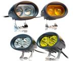 Amber White 20W Jeep Wrangler Led Driving Fog Lights IP68 20w Spot / Flood Beam