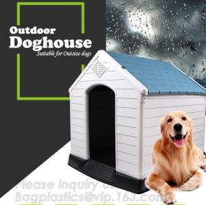 China Different plastic dog house/ pet kennel/garden house for dog, Eco Friendly Plastic Dog House/Durable Cat Plastic House wholesale