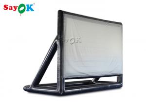 China Inflatable Big Screen Mobile Inflatable Movie Screen Rear Projection With Blower Easy To  Carry wholesale