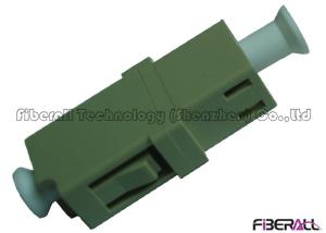 China Flangeless Fiber Optic Adapter, Multimode LC To LC Coupler With PEI Plastic wholesale