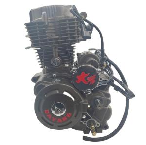China Steel Air Cooling CG200 DAYANG Motorcycle Tricycle Engine Assembly 198ml Electric/kick Method Origin wholesale