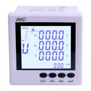China 1000V DC Solar Voltage Current Power Meter Bidirectional RS485 on sale