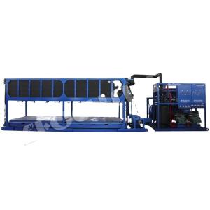 China Milky White 27 Tons Direct Refrigeration Block Ice Maker with Video Outgoing-Inspection wholesale