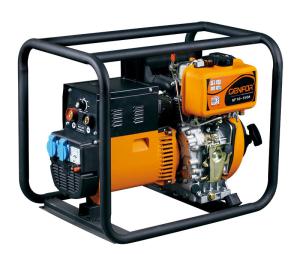 China DC 220A Portable Welder Generator ARC Welding Diesel Fuel Type High Efficiency wholesale