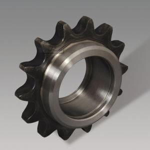 China Stainless Steelball Bearing Idler Sprocket , Precise Metric Roller Chain Sprockets wholesale